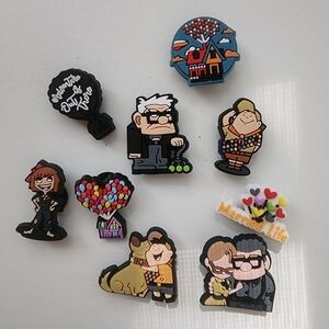 NEW Disney UP Bundle 9 Shoe Charms Crocs Jibbitz